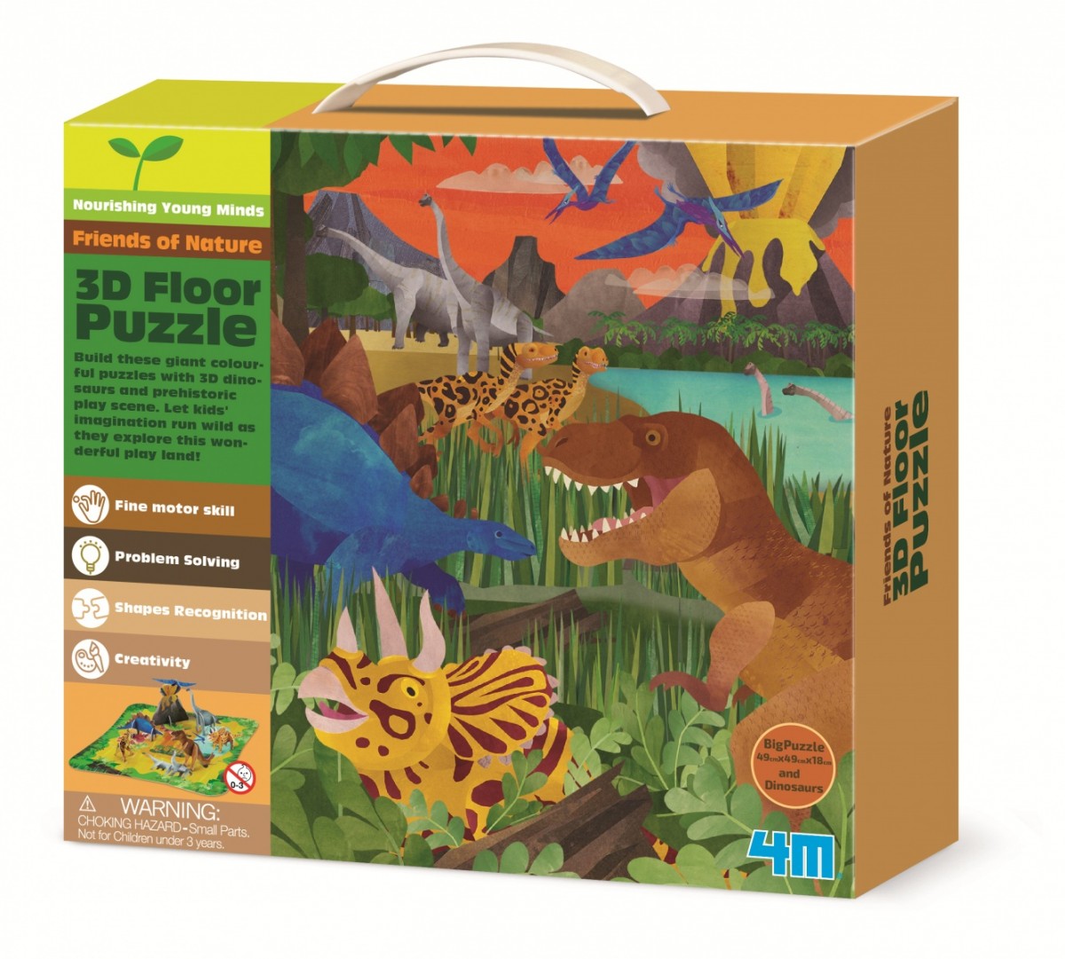 Puzzle 3D Dinozaury 