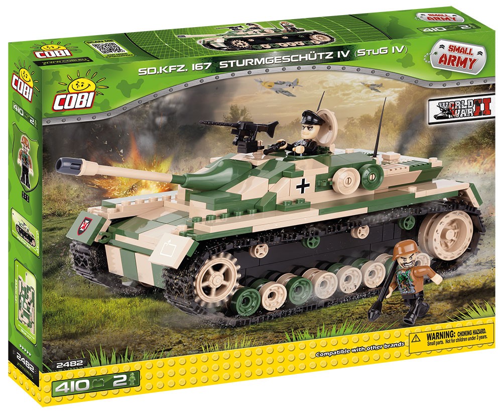 Klocki Armia Stug IV SDKFZ 167 410 elementów