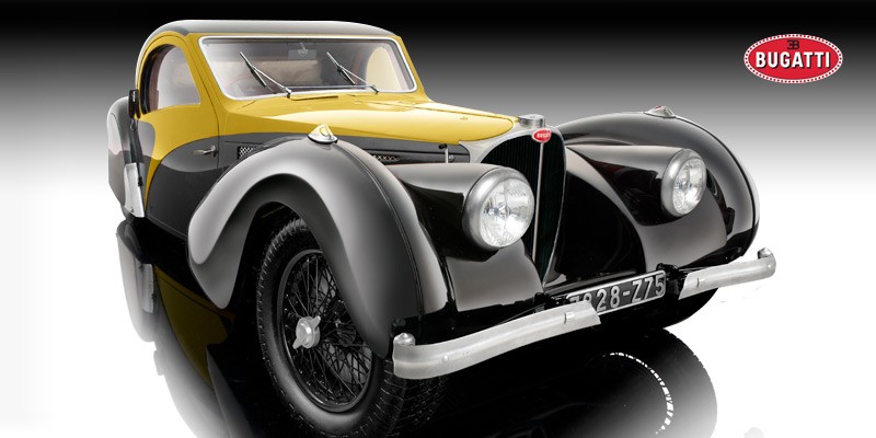 Bugatti Type 57SC Atalante 1937 (yellow)