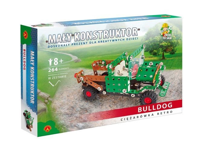 Mały konstruktor Retro - Bulldog