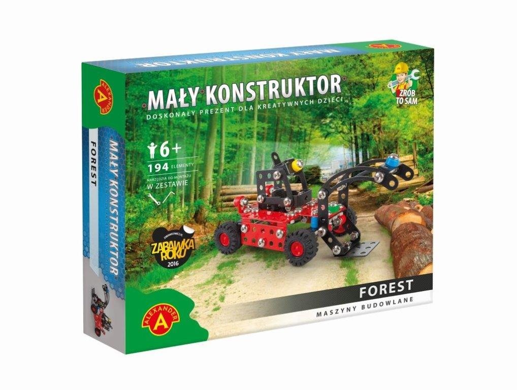 Mały konstruktor Maszyny Budowlane Forest