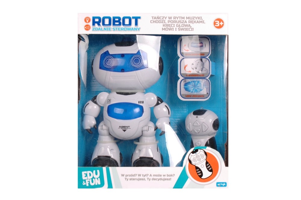 Robot sterowany pilotem