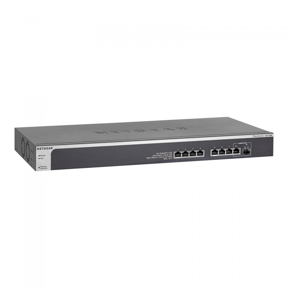 Web Managed Switch 8x10Gb XS708E