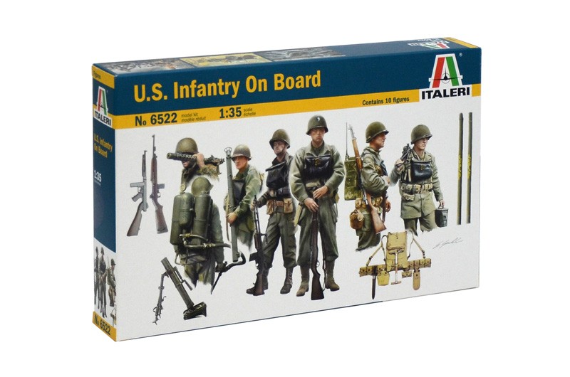 US Infantry on board