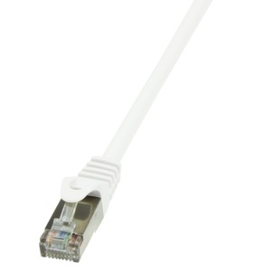 Patchcord CAT.6 F/UTP 7,5m biały