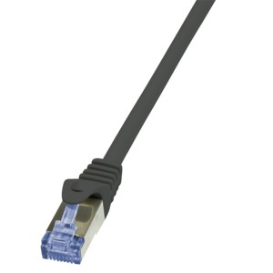 Patchcord CAT.6A S/FTP 2m czarny