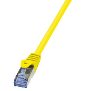 Patchcord CAT.6A S/FTP 2m żółty