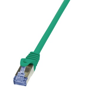 Patchcord CAT.6A S/FTP 5m zielony