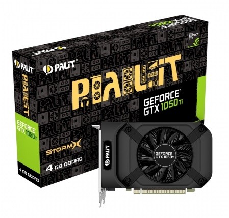 Karta graficzna GeForce GTX 1050 Ti StormX 4GB DDR5 128BIT DVI-D/HDMI