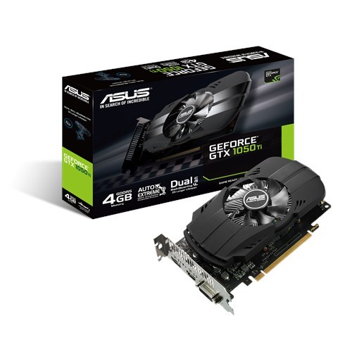 Karta graficzna GeForce GTX 1050 TI 4GB 128BIT DVI/HDMI/DP