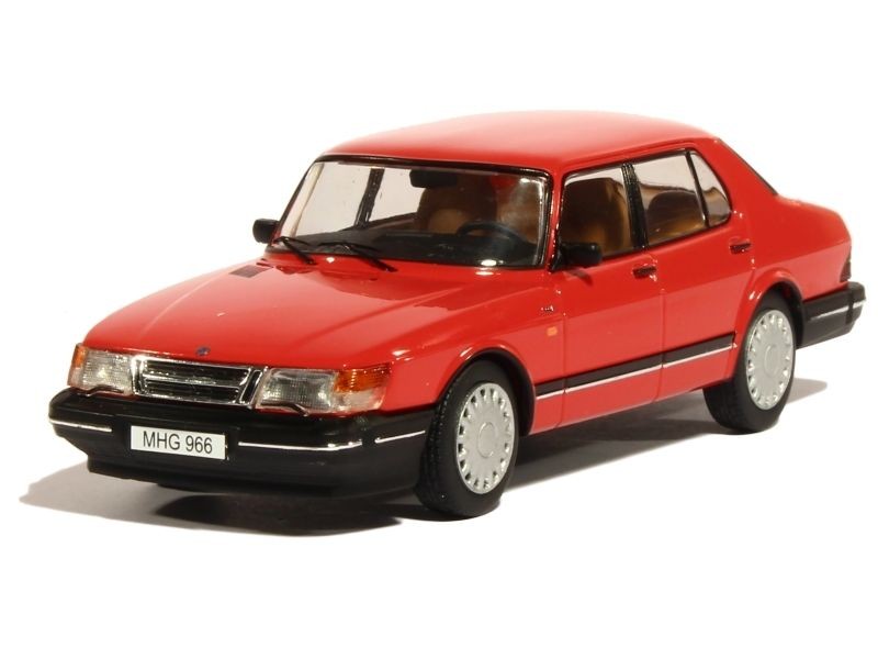 Saab 900i, red 1:43