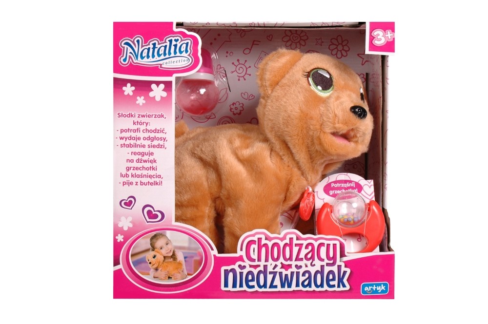 Natalia interaktywny niedźwiadek chodzący