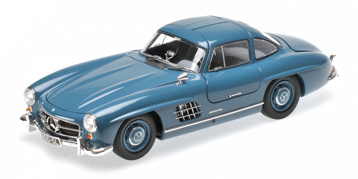 Mercedes-Benz 300 SL (W198 I) 1954 (light blue)
