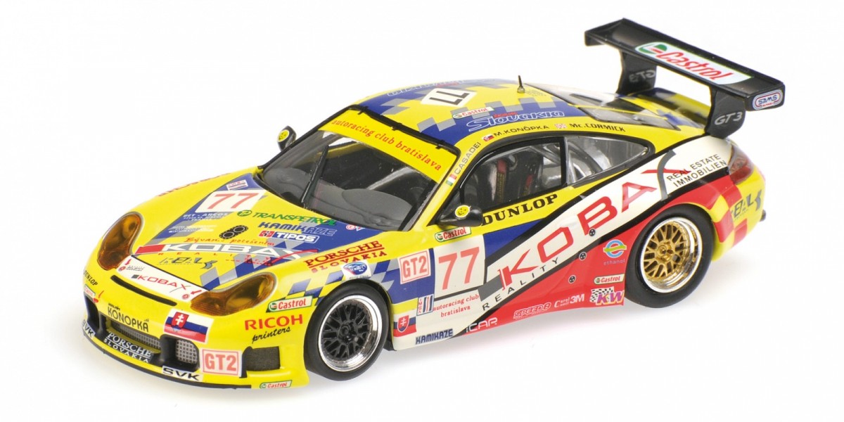 Porsche 911 GT3 RS Autoracing Club Bratislava #77 Konopka/McCormick/Casadei 12h Sebring 2007