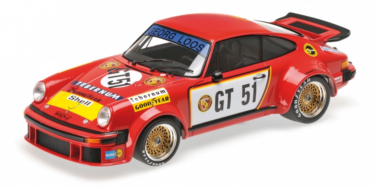 Porsche 934 #GT51 Toine Hezemanns Team Gelo-Tebernum Racing Winner EGT Nurburgring 300KM 1976