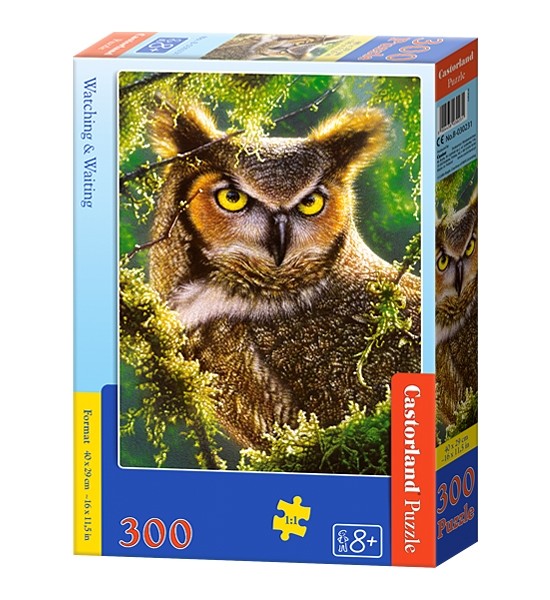 Puzzle 300 elementów Sowa