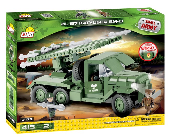 Klocki Armia BM-13 Katiusza ZIL-157 400 elementów