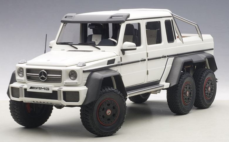 Mercedes-Benz G63 AMG 6X6 (matt white)