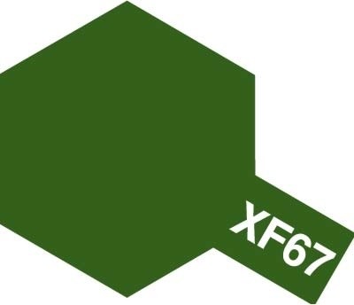 Farba Acrylic Mini XF-67 NATO Green