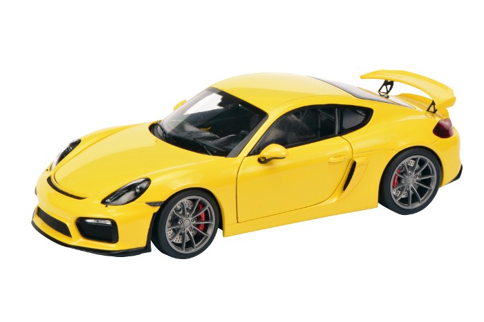 Porsche Cayman GT 4 (yellow)