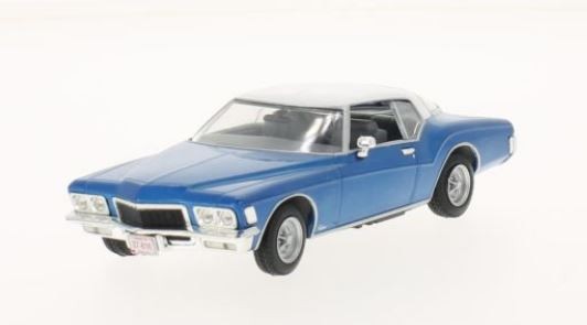 Buick Riviera Coupe 1972 (metallic blue/white)