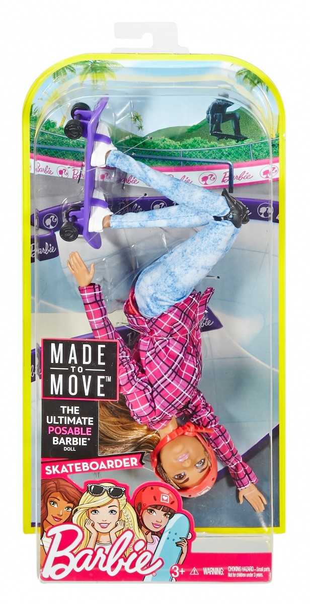 BARBIE Sportowa - Skaterka