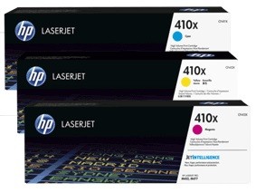 Toner 410X 3-pack CMY 5k CF252XM