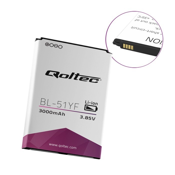 Bateria do smartfona LG BL-51YF G4 H818 H815 | 3000mAh