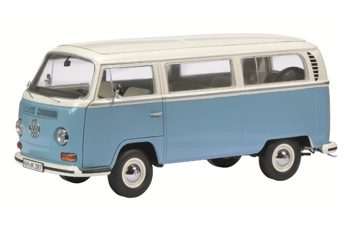 Volkswagen T2 a Bus (white/blue)