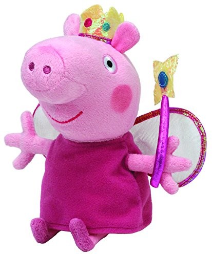 Maskotka TY Beanie Babies Świnka Peppa - Księżniczka 15 cm