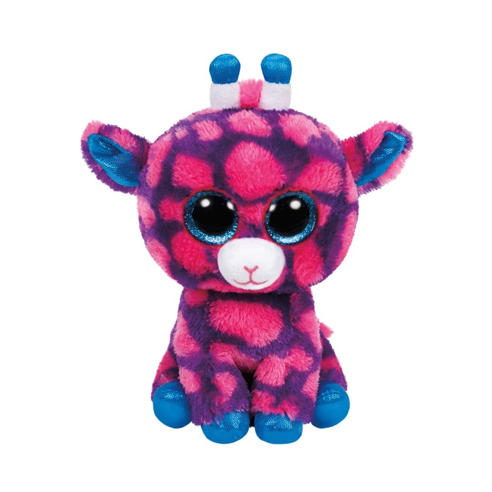 Maskotka TY Beanie Boos Sky High - Różowa żyrafa, 15 cm