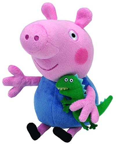 Maskotka TY Beanie Babies Świnka Peppa - George 15 cm