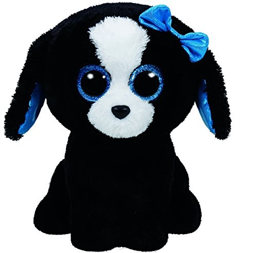 Maskotka TY Beanie Boos Tracey - czarny piesek 24 cm