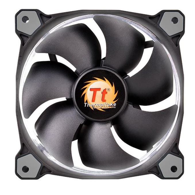 Wentylator Riing 14 LED White (140mm, LNC, 1400 RPM) Retail/Box 