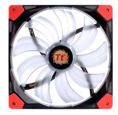 Wentylator Luna 14 LED Red (140mm, 1000 RPM) Retail/Box 