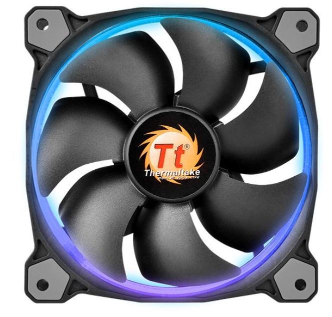 Wentylator Riing 12 LED RGB 256 color 3 Pack (3x120mm, LNC, 1500 RPM) Retail/BOX 
