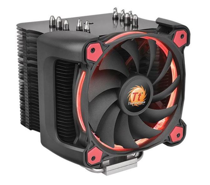 Wentylator Riing Silent 12 Pro Red (120mm, TDP 170W) 