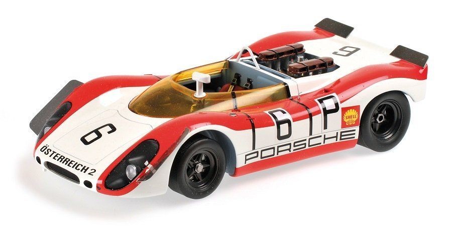 Porsche 908/02 Spyder #6 Lins/Attwood 1000 km Nurburgring 1969