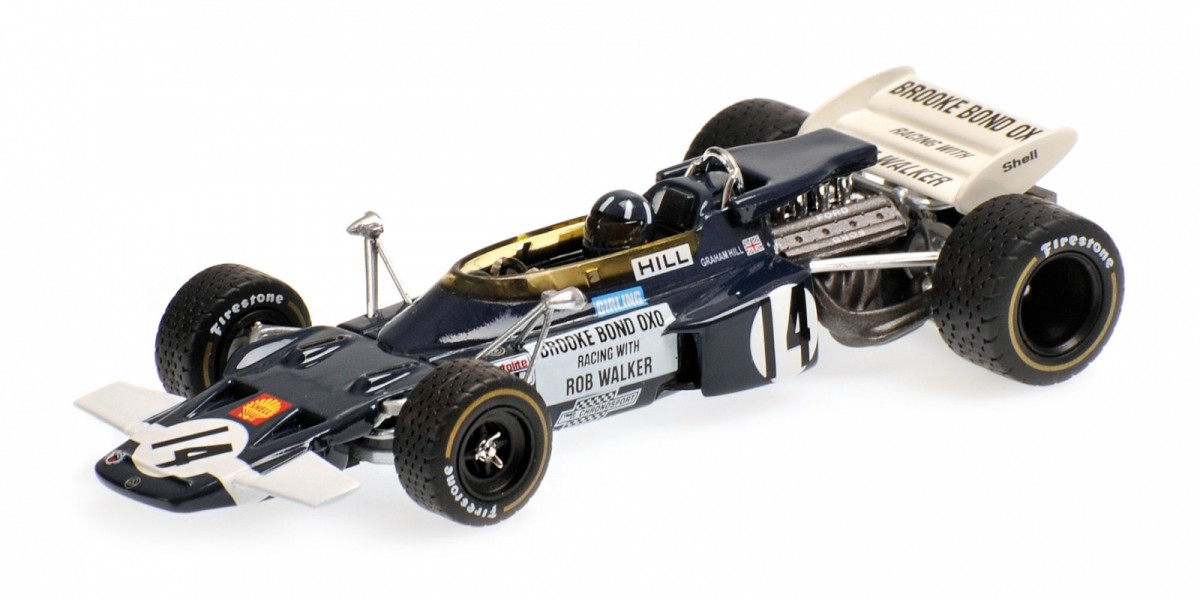Lotus Ford 72 #14 Graham Hill Mexican GP 1970