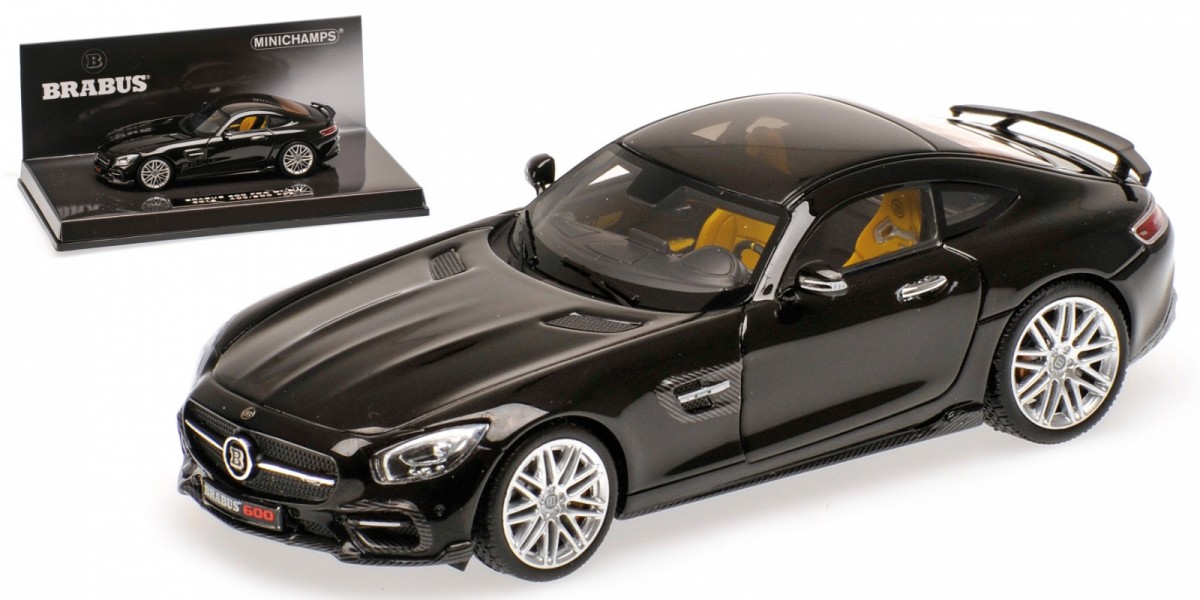 Brabus 600 IAA 2015 Auf Basis Mercedes-Benz AMG GT S 2015 (black)