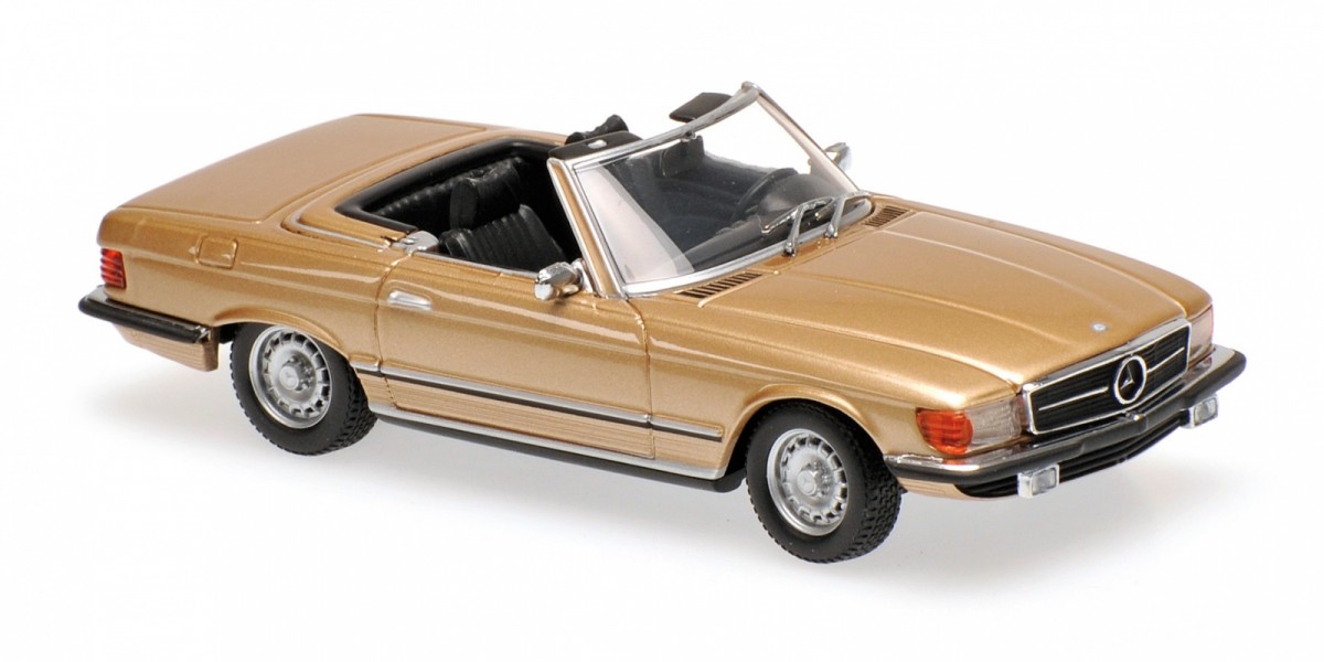 Mercedes-Benz 350 SL (R107) 1974 (gold)