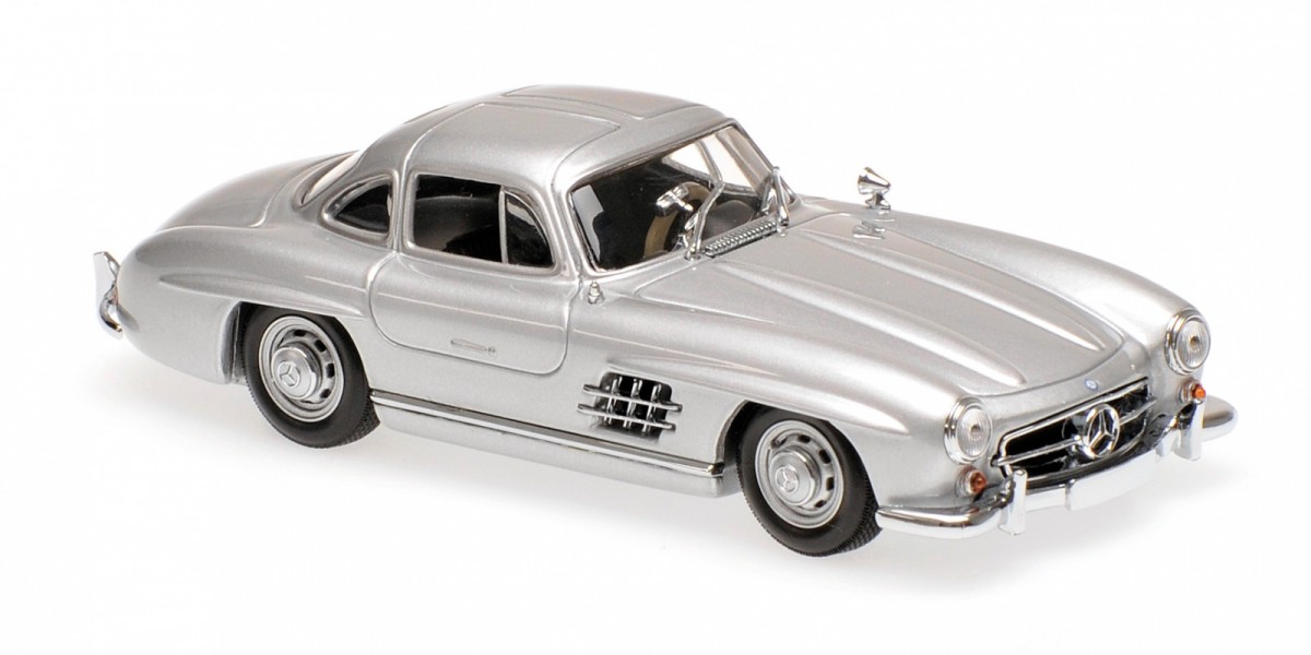 Mercedes-Benz 300 SL (W198 I) 1955 (silver)