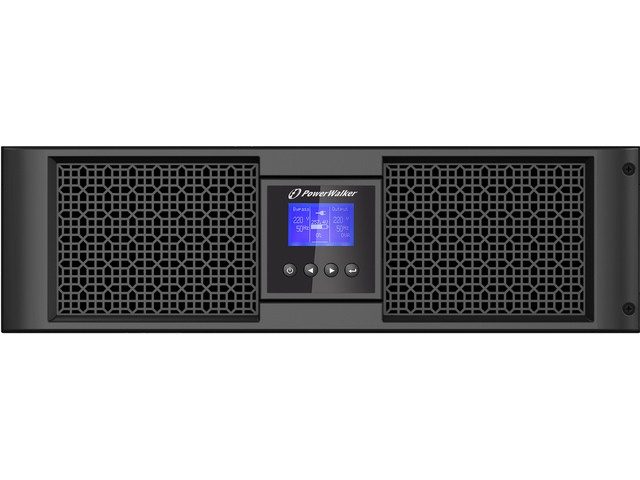 UPS ON-LINE 6000VA 4X IEC + 2X IEC/C19 + TERMINAL   OUT,USB/RS-232,LCD,RACK 19