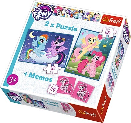 30, 48 Elementów + Memo - Przyjaźń to magia My Little Pony