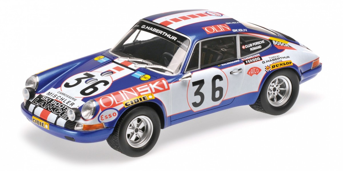 Porsche 911 S Ecurie Jean Sage #36 Waldegard/Cheneviere 24h Le Mans 1971