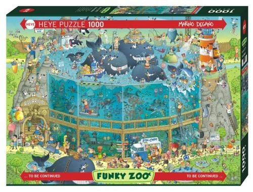 1000 ELEMENTÓW Funky Zoo Podwodne życie