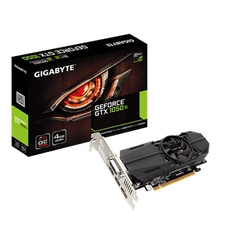 Karta graficzna GeForce GTX 1050 Ti OC Low Profile 4GB GDDR5 128BIT 2HDMI/DP/DVI-D