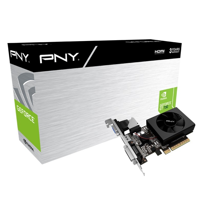 GeForce GT730 2GB DDR3 64bit DVI/VGA/HDMI