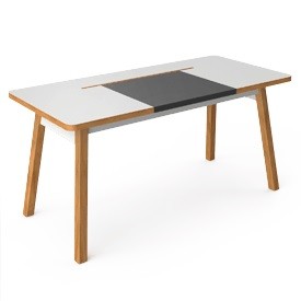 StudioDesk biurko XL 150cm schowek na kable - nowa rewizja 