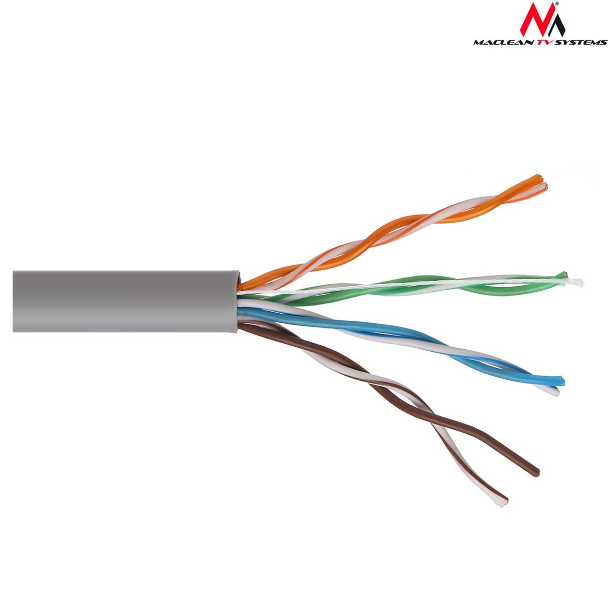 Kabel skrętka UTP Cat 5e 4*2*50 CCA 305m MCTV-573